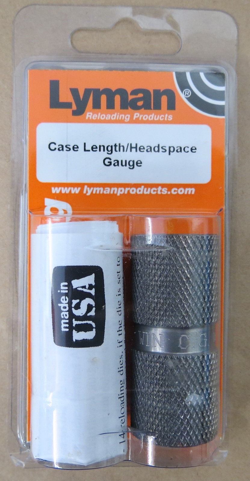 LYMAN 7832338 Lyman 300 AAC Blackout Case Length/Headspace Gauge
